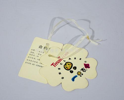 重庆东莞服装吊牌/卡牌